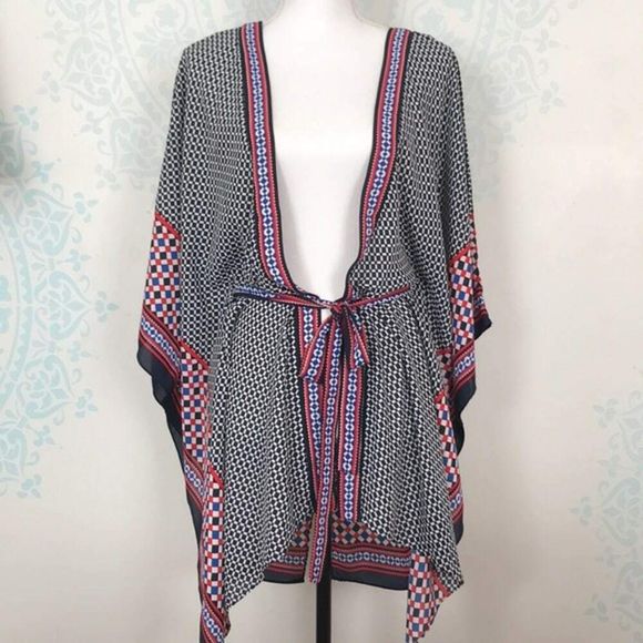 Violet + Claire Tops - Violet + Claire Kimono Style Open Cardigan Sz L